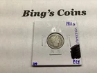 1911 D Barber 90% Silver Dime in Fine Condition 072425 62e