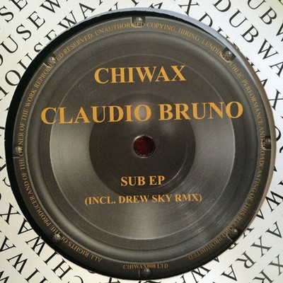 Claudio Bruno - Sub EP (Vinyl 12'' - 2016 - DE - Original)