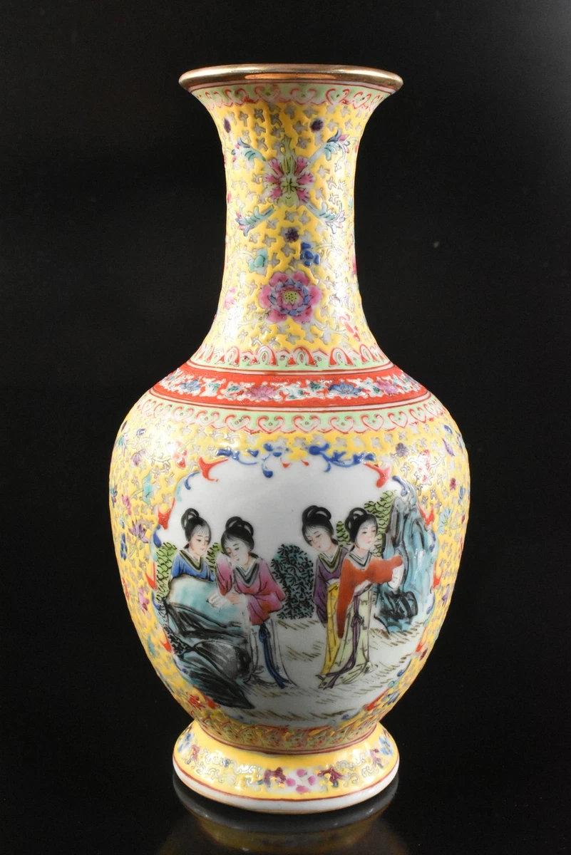 陶瓷黄色中国古董| eBay