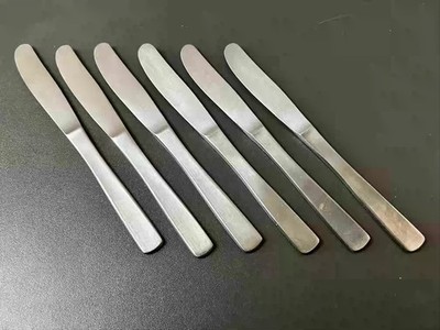 Set 6 Gense Sweden Facette Stainless Sandwich/Butter Messer 15,8cm Smörgåsknivar
