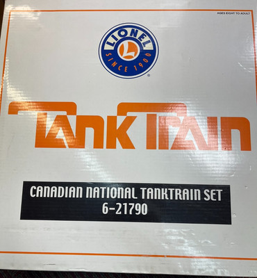 Lionel 6-21790 Canadian National Tank Train Set, Diesel +4 Tank Cars