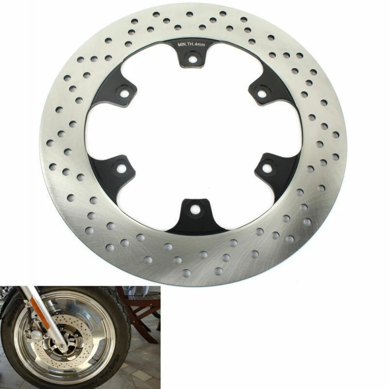 Rotor de freno trasero 282 mm para Yamaha VMX1200 V-Max Vmax 1200 1985-2007 FJR 1300 S T Foto 2 de 4