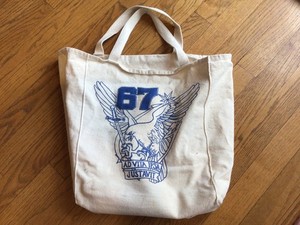 USAF ACADEMY Class  of 67  canvas Tote Bag AD VITA IPSA JUSTAVIT
