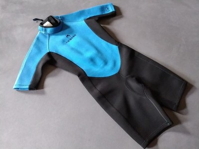 Decathlon Tribord Jungen Neoprenanzug 146 wie NEU Wetsuit surfen tauchen blau