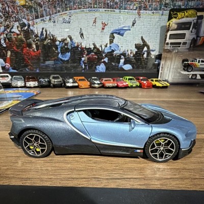 Bugatti Tourbillon Contemporary Manufacture Diecast Model Car Blue Black