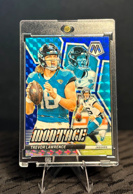 2023 Montage Purple Prizm Mosaic- Trevor Lawrence 20/99 M-7