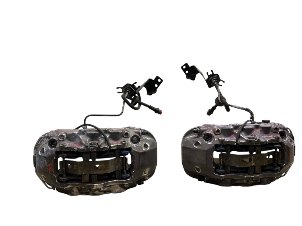 2017 ALFA ROMEO GIULIA FRONT RIGHT & LEFT 6 PISTON BREMBO BRAKE CALIPER SET — 第 4/4 张图片