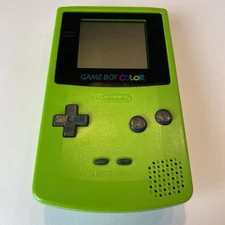Nintendo OEM GameBoy Color Handheld Game Console Kiwi Green CGB-001
