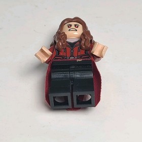 LEGO Marvel Wanda Maximoff 76051 Airport Battle Scarlet Witch Vision 76031 RARE