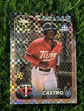 2024 Topps Pro Debut #PDC-88 Ariel Castro Chrome X-Fractor Minnesota Twins