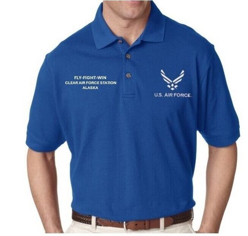 POLO Y SUDADERA CLINTON COUNTY AFB* OHIO* BORDADOS. LICENCIA OFICIAL - Imagen 2 de 3