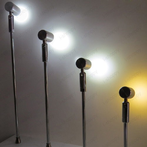 1W LED Pole Light Table Picture Lamp Spotlight Jewelry Store Cabinets Showcase - Picture 10 of 28