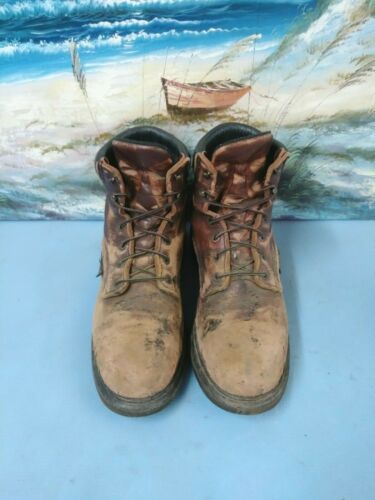 Botas Red Wing Puntera de Acero Cuero Marrón 2406 Para Hombres Talla 9 D Resistente al Deslizamiento al Aceite - Imagen 3 de 12