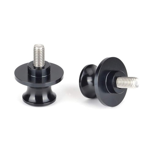 M10 10mm Swingarm Stand Spools Slider for Kawasaki Ninja 250 300 - Picture 2 of 5