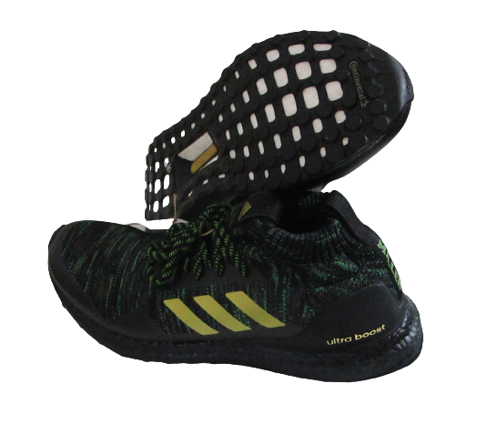 NWT Adidas Mens Ultraboost DNA Mid Von Miller Training Shoes  Black/Green