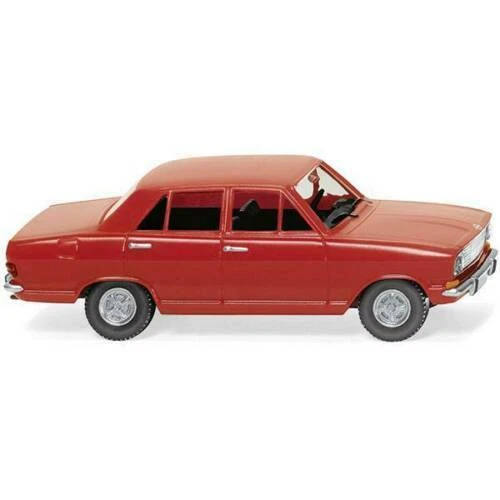 Modellini statici di auto, furgoni e camion rossi per Opel scala 1:87