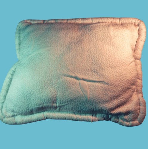 Rectangular White Throw Pillow Shabby Distressed Vintage Boho - Bild 1 von 5