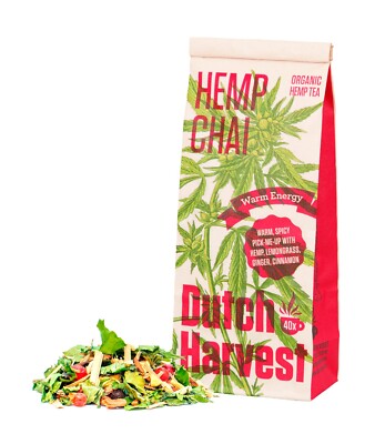 Dutch Harvest - HEMP CHAI - A warm, spicy pick-me-up - Organic 