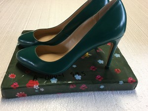 FSJ Mujer Zapatos Tacones Verde Talla 9.5 | eBay
