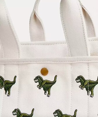 coachトートバッグ Coach Original Cargo Tote Bag 26 Lexie Print CZ129 Off White