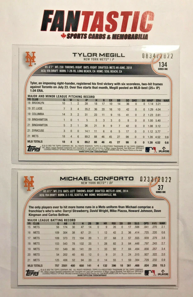 2022 Topps Series 1 & 2 & Update baseball GOLD /2022 Parallel Card YOU PICK - Image 2 of 4