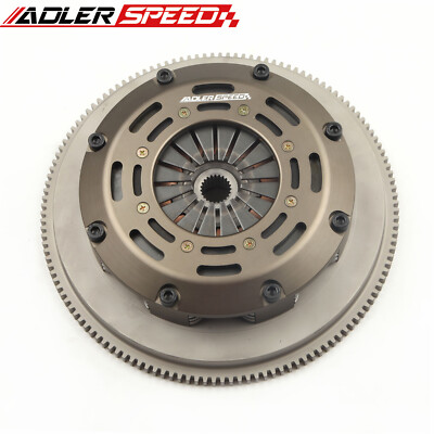 RACE TRIPLE DISC CLUTCH KIT FOR 97-05 AUDI A4 QUATTRO B5 B6 98-05 VW PASSAT 1.8T