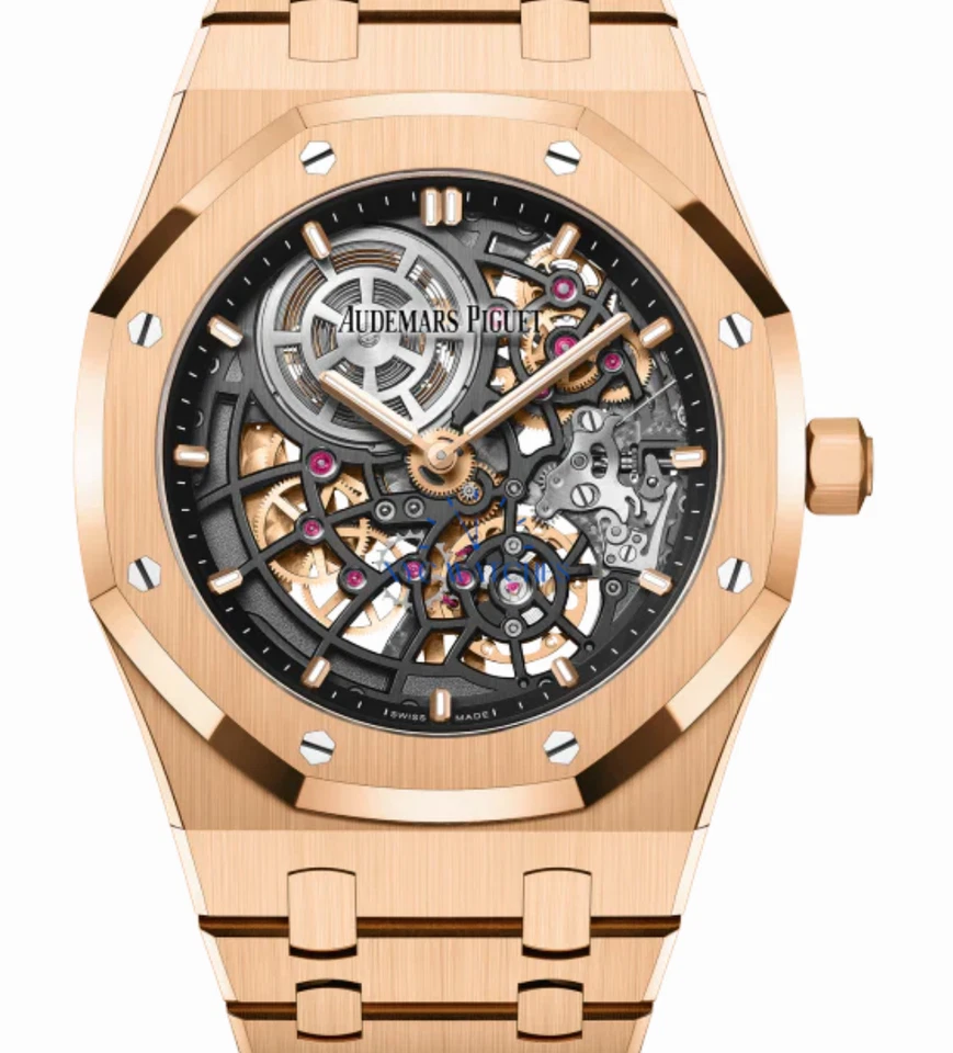 Audemars Piguet Royal Oak Oro Rosa Jumbo 39mm Calado 16204OR.OO.1240OR.01 Foto 2 de 2
