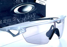 Oakley SPHAERA Matte Clear PHOTOCHROMIC Clear To Black Iridium Sunglass 9403-07