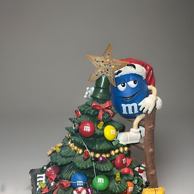 M&M'S Christmas Tree By The Danbury Mint 14” Tall Vintage M&M