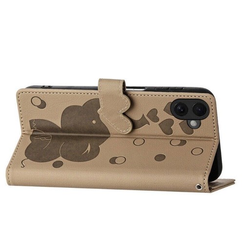 Elephant PU Leather Wallet Phone Case For iPhone 16 15 14 13 12 11 Pro Max 7 8 - Picture 55 of 66