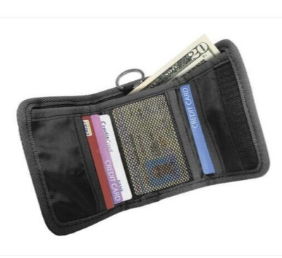Bell + Howell Tac Wallet w/Magnifier Card Trifold Black High Performance