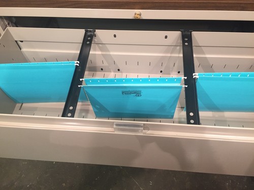 Front to back Rail Kit - 4/box for STEELCASE lateral file cabinets. - Picture 7 of 7