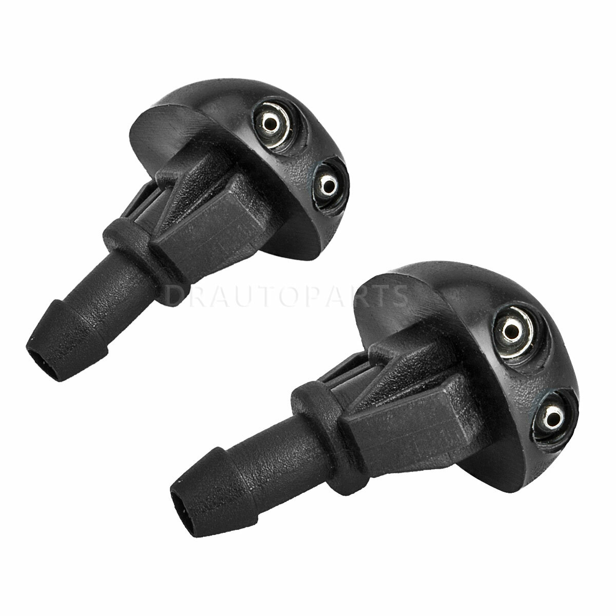 Pair Windshield Wiper Washer Nozzle For Nissan Navara D40 Frontier 2005