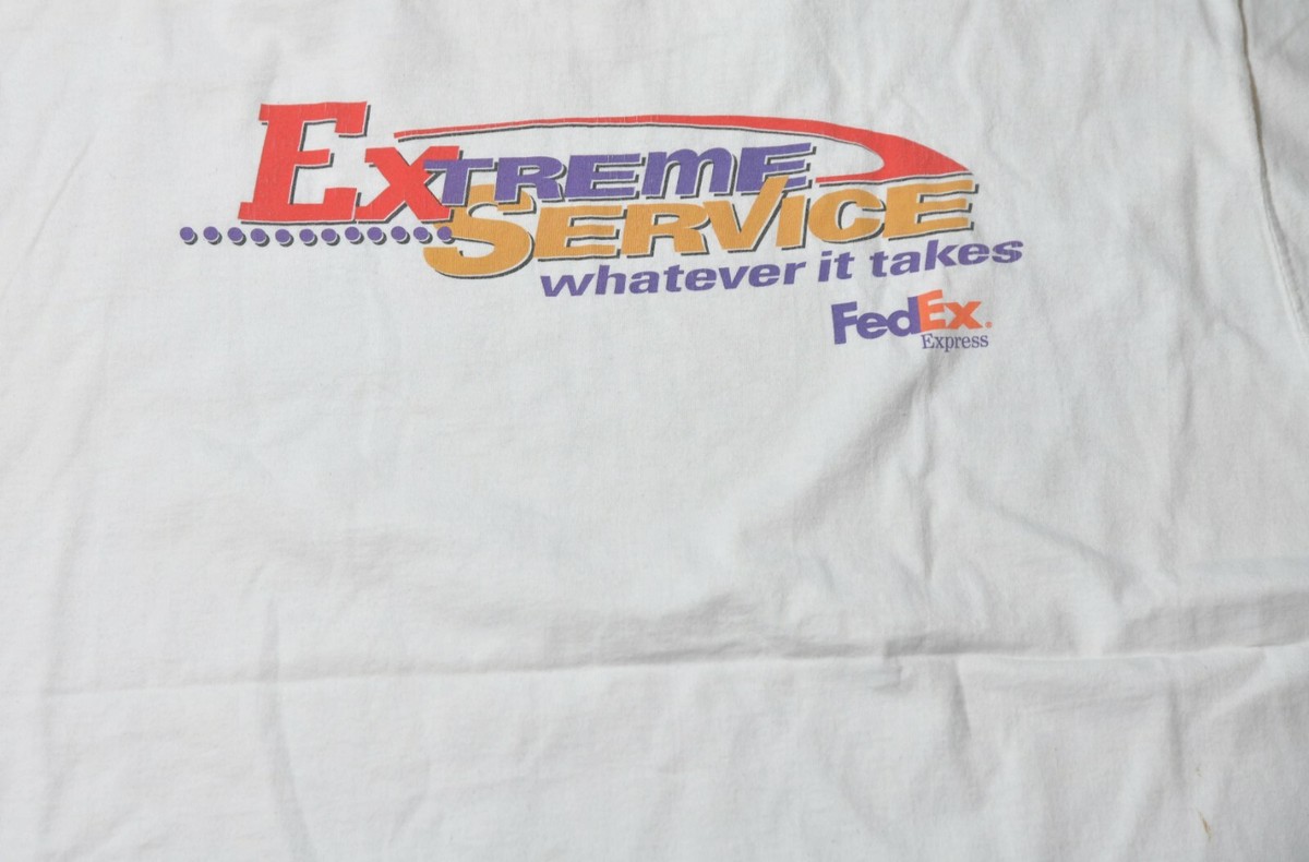 トップス 90s FedEx faded vintage T-shirt 90s FedEx faded vintage T-shirt