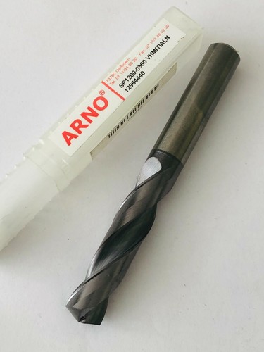 CARBIDE DRILL 4xD 12mm. SP1200-0360 VHM/TIALN ARNO NEW 1 pcs. - Picture 2 of 2