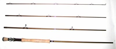Kufa Sports 9ft Graphite Fly Fishing Rod (4 Section LW 7/8