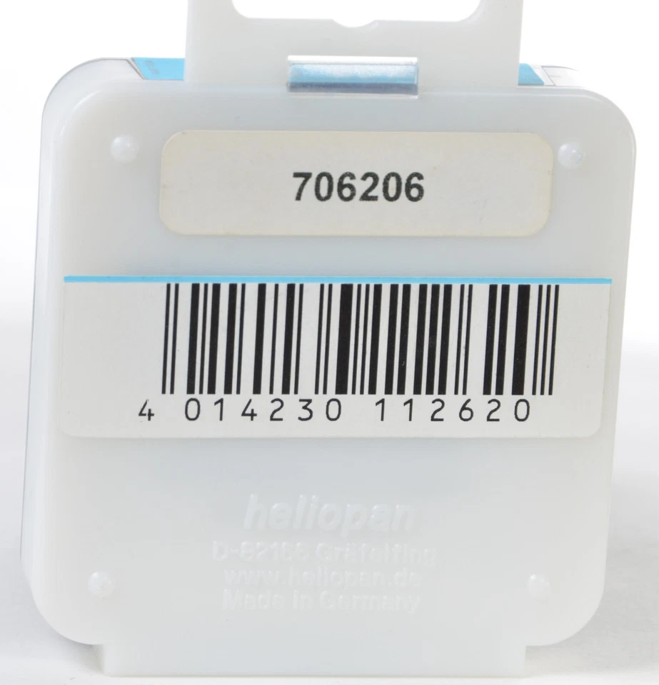 Heliopan 62mm Yellow Filter #706206, NIB NOS hard to find contrast filter, disco - Image 3 of 3