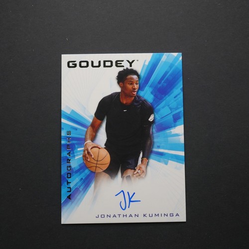 2021 Upper Deck Goodwin Champions Jonathan Kuminga Goudy Autos #GA-JK