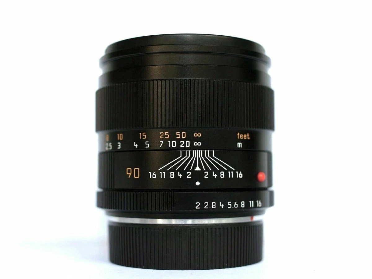 Leica SUMMICRON-R 90mm Focal f/2 Camera Lenses for sale - eBay