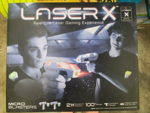 Laser X Two Player Laser Tag Blaster Gaming Set | eBay