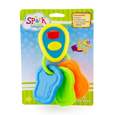 Spark Create Imagine Sounds Teething Keys Activity Toy