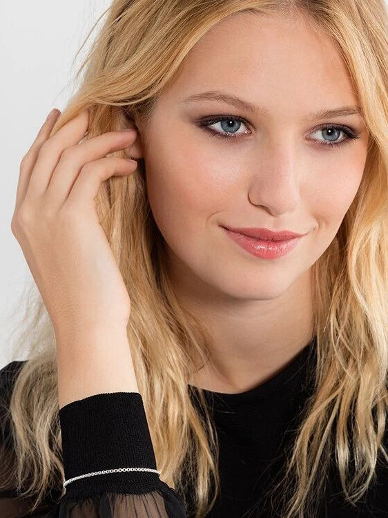 Thomas Sabo A1403-001-12-L19,5V Bracciale classico in argento 925 16,5-19,5 cm - Immagine 3 di 4