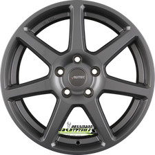 Autec Typ TL - Tallin titansilber 7.5x17 ET48 - LK5/114.3 ML70 Felge Alu