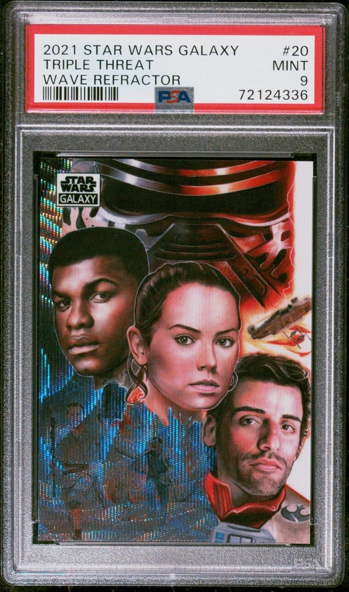 スター・ウォーズ・クローム・ギャラクシー2021 2022 2023のリフラクタ Star Wars Chrome Galaxy 2021 Wave [99] Refractor Card #23
