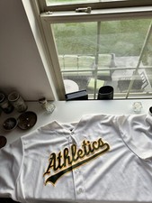 RARE JON LESTER OAKLAND ATHLETICS MLB JERSEY SIZE 4XL VINTAGE