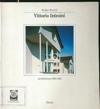 VITTORIO INTROINI BIANCHI WALTER ELECTA 1992  BROSSURA