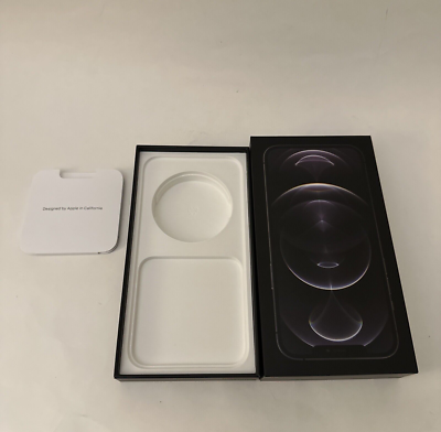 Apple iPhone 12 Pro Max Original Box Graphite, Box Only No Apple iPhone 12 Pro Max Original Box Graphite, Box Only No