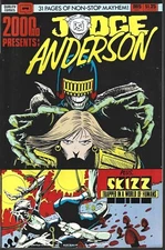2000 AD PRESENTS JUDGE ANDERSON #5 (VF) COPPER AGE QUALITY COMICS, DREDD, HTF