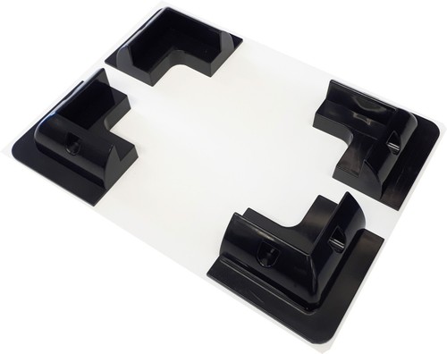 Solar Panel Mount ABS Brackets Mounting RV Trailer Roof montage panneau solaire - 第 1/3 張圖片