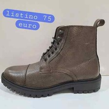 STIVALI UOMO pelle stivaletti scarponcini